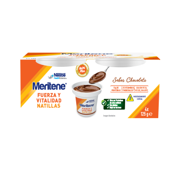Meritene® Fuerza y Vitalidad Natillas - Chocolate