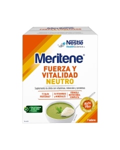 Meritene&reg; Fuerza y Vitalidad Neutro - Formato polvo - 7 sobres