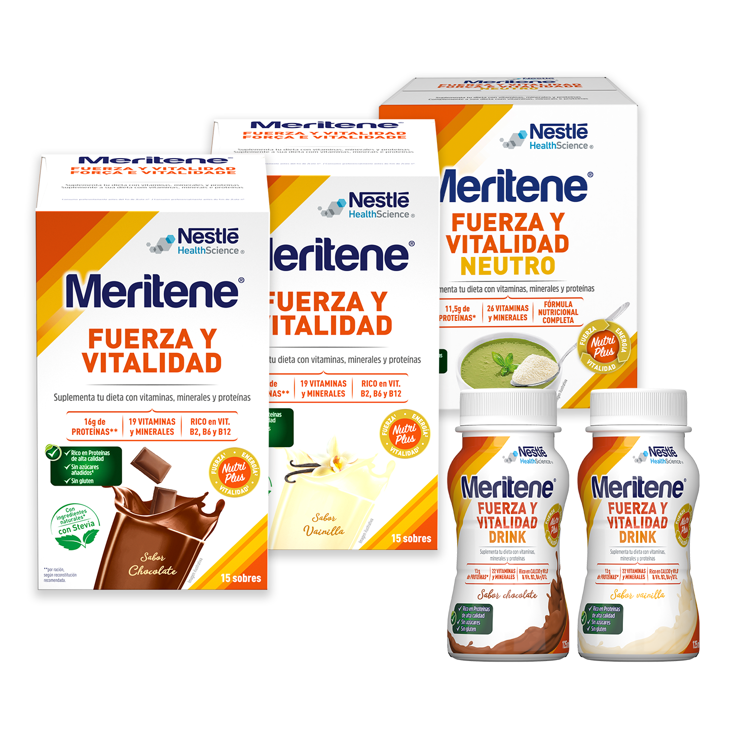 Oferta Pack Meritene® Fuerza y Vitalidad Neutro