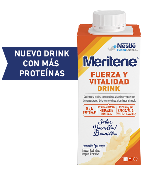 Bebida para Fuerza y Vitalidad Sabor Vainilla Meritene