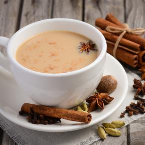 Té chai realizado con productos de Meritene